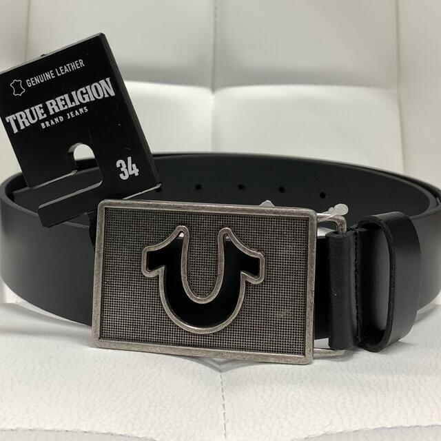 True Religion - 【新品】トゥルーレリジョン USA 本革 ベルト /34の
