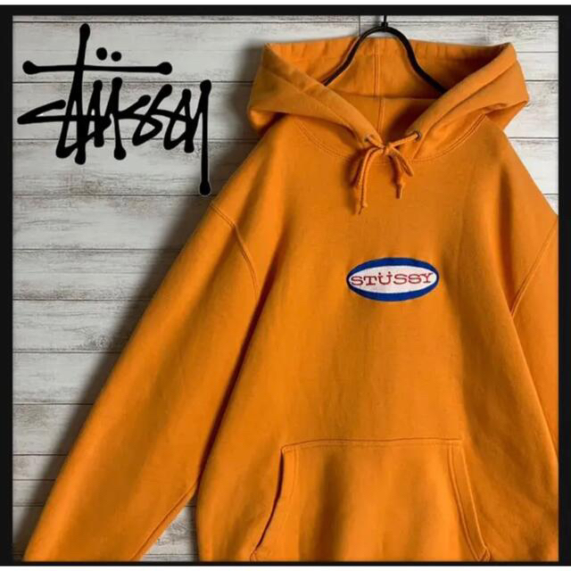 STUSSY - 【超希少モデル】 STUSSY ステューシー パーカー センター