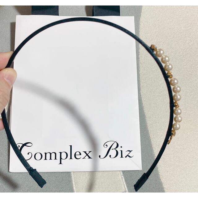 Complex Biz - コンプレックスビズ パールカチューシャの通販 by