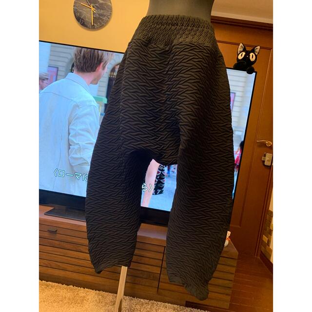 2020年 イッセイミヤケ ベイクドプリーツ 黒 サルエルパンツ 試着のみ