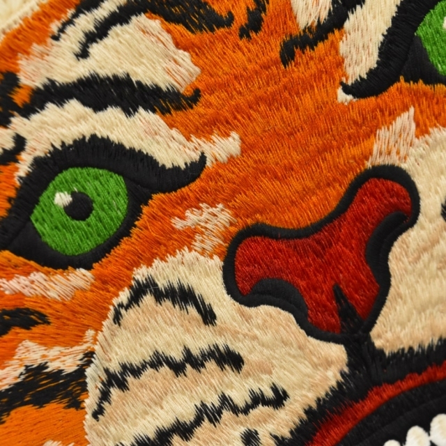 GUCCI - GUCCI グッチ 19SS タイガー刺繍ロングニットカーディガン