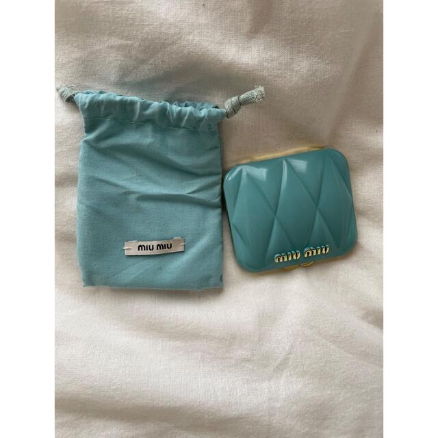 MIU MIU - miumiu ミラーの通販 by a ｜ミュウミュウならラクマ