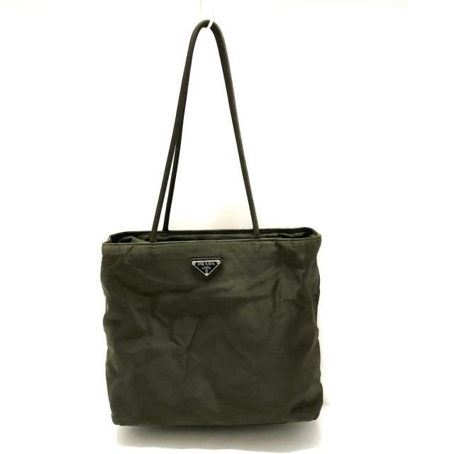 PRADA ダークグリーン メッセンジャーバッグ PRADA ダークグリーン
