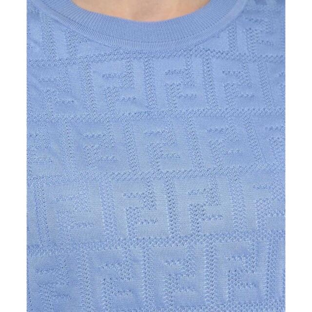FENDI - FENDI サマーニット 半袖 36 ブルーの通販 by pink