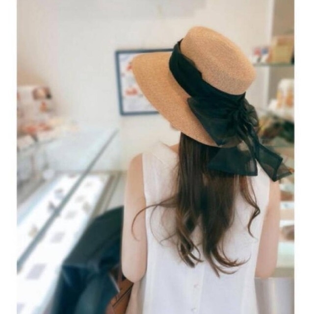 FOXEY - FOXEY❤️【Hat Torte】👒ホワイト 杉咲花さん着 ストロー