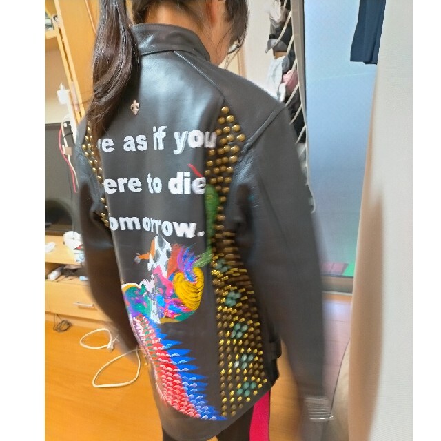 Lewis Leathers - 肉厚柔らかめのカウレザー スタッズ 鋲ジャン