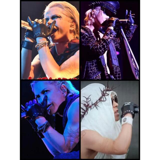 hyde着 スタッズレザーグローブの通販 by かなこ's shop｜ラクマ