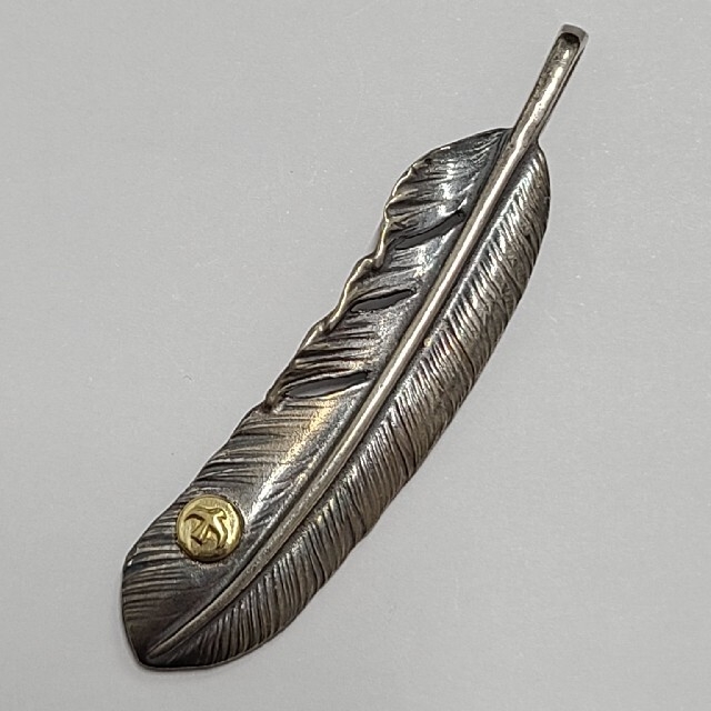 goro's - ゴローズ 金イボメタル付特大フェザー右向きの通販 by クロロ