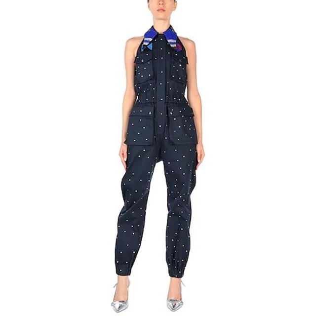 miumiu ミュウミュウ ビジュー ジャンプスーツ ラインストーン セット