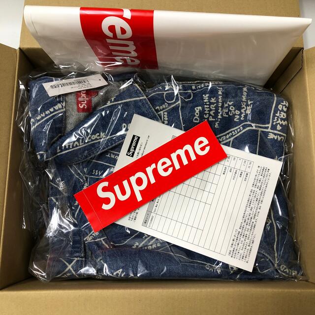 Supreme - Supreme Gonz Map Denim Jacket ゴンズ Lサイズの通販 by