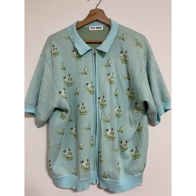 Jieda - TTT MSW 21aw Flower Half Zip Cadigan 美品の通販 by dai's