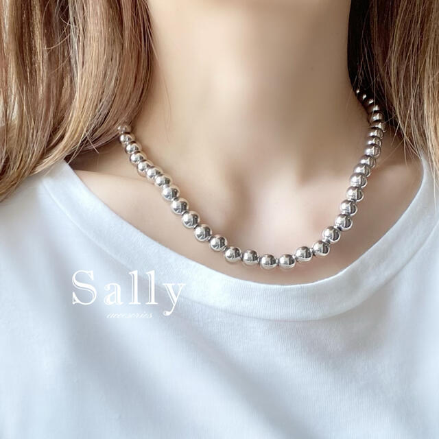 Ron Herman - new【シルバー】シンプルなメタルボールネックレスの通販