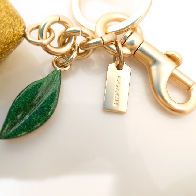 COACH - COACH チャーム レモン 未使用の通販 by ゆたぽん's shop