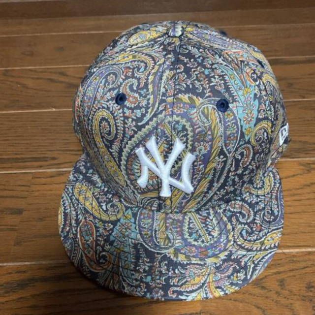 NEW ERA - ニューエラ ペイズリー柄 リバティコラボ キャップの通販 by