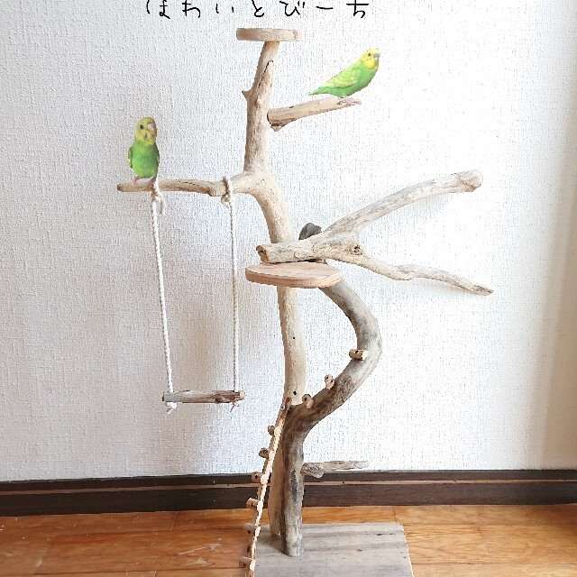流木止まり木・バードタワーNo.207の通販 by whitebeach流木｜ラクマ