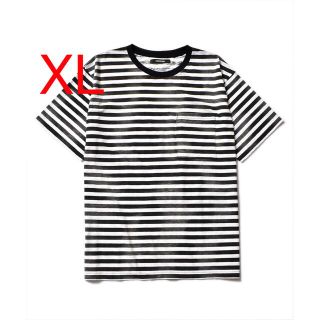 SAINT LAURENT（ボーダー ・ Tシャツ/カットソー(半袖/袖なし)）の