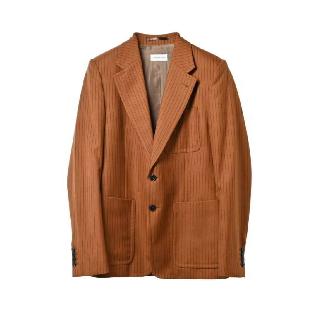 DRIES VAN NOTEN - DRIES VAN NOTEN ストライプ ウール セットアップ