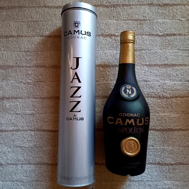 未開栓 CAMUS/カミュ コニャック ナポレオン・ジャズ 2本セットの通販