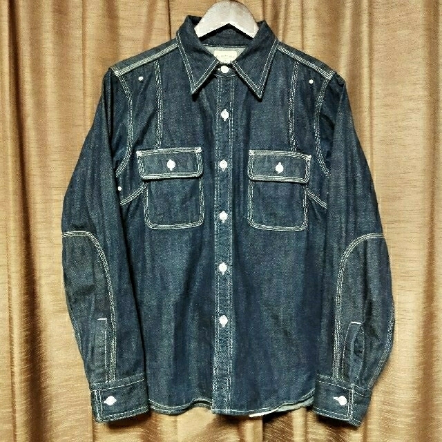 PHERROW'S - フェローズ デニムワークシャツ 40sの通販 by AA