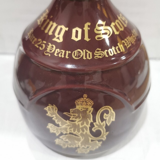 古酒 king of Scots キングオブスコッツ 25年 赤 レアオールドの通販