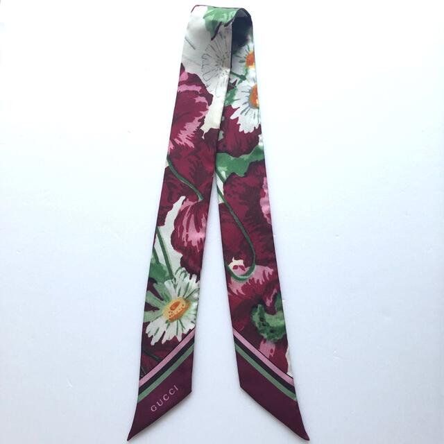 GUCCI - GUCCI 花柄 ネックボウ BTS テヒョン 着用 テテ フラワー
