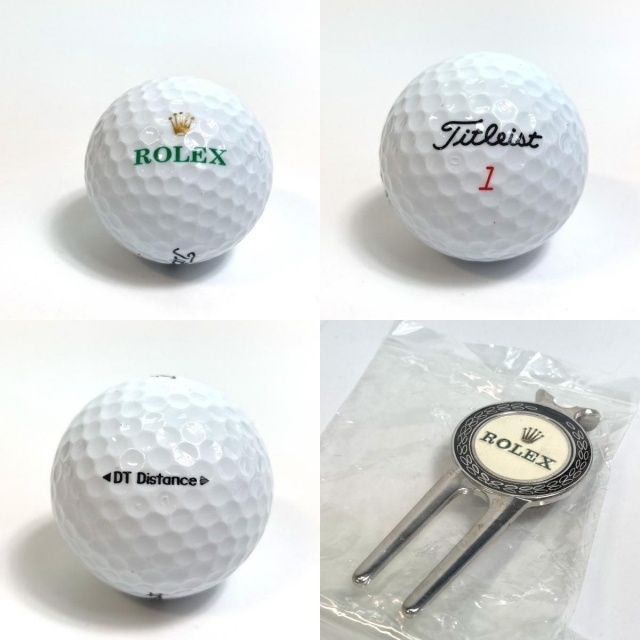 ゴルフボール ROLEX ロゴ入り 12個 Taylor Made 非売品 ゴルフボール