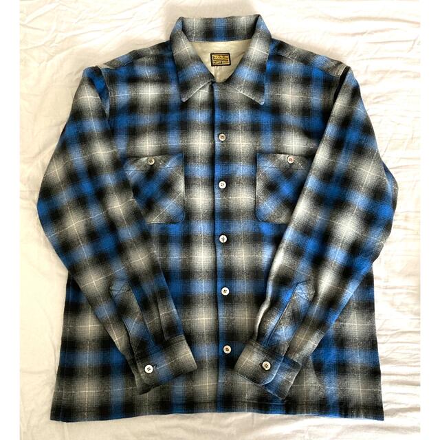 TENDERLOIN - Sサイズ テンダーロイン チェック ウール ネルシャツ