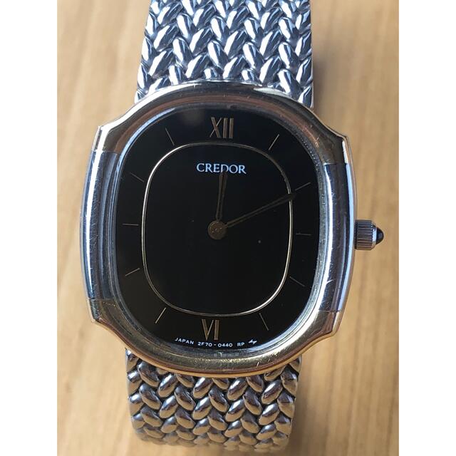 セイコー クレドール 18KT ベゼル 7371-0090 クォーツ レディース