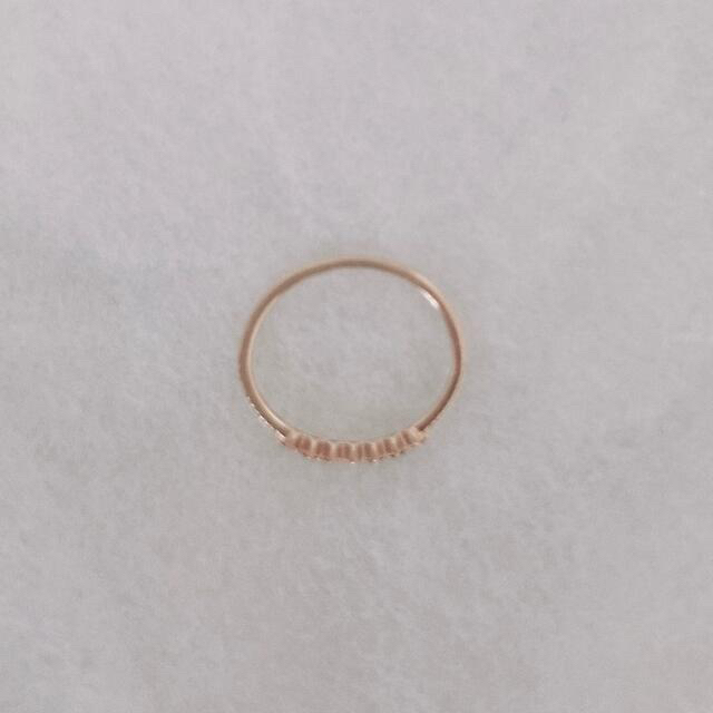 ete - ete エテ リング 指輪 K10YG レインボーリング ピンキーリングの