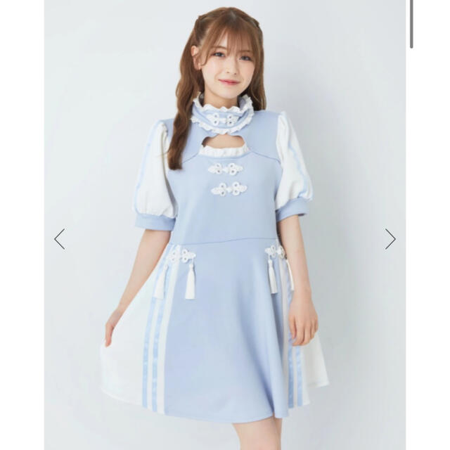 Ank Rouge - Jamie エーエヌケー ジャージチャイナワンピースの通販 by