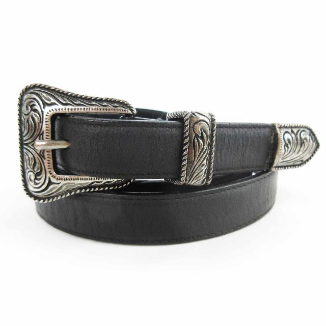 SAINT LAURENT - サンローラン パリ ウエスタン バックル ナローベルト