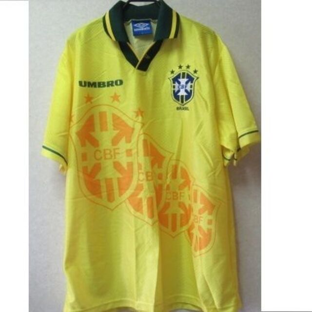 ブラジル代表 ユニフォーム 四つ星 イエロー 95年 アンブロ製
