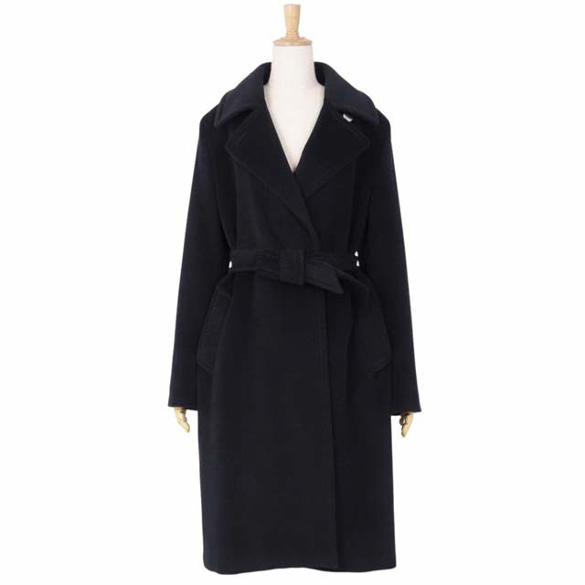 Max Mara - マックスマーラ コート ロングコート ベルト付き ウール