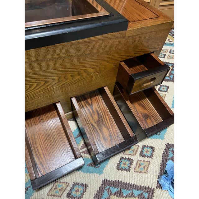 天然木 火鉢 囲炉裏 無垢 関西火鉢 長火鉢 火鉢 囲炉裏 大和火鉢 座敷