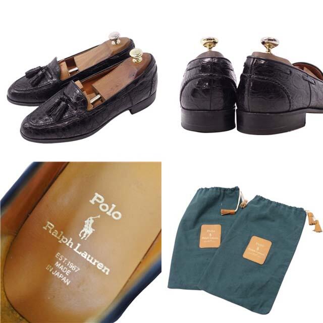 POLO RALPH LAUREN - ポロラルフローレン ローファー クロコダイル