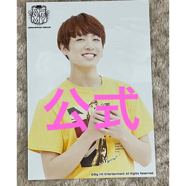 BTS BTS ジョングク FC継続フォトカード FC 継続特典フォト ジョングク