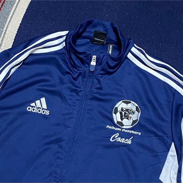 adidas - 90s 古着 アディダス トラックジャケット ジャージ 刺繍ロゴ