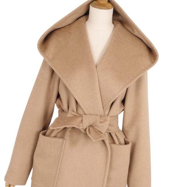 Max Mara - マックスマーラ コート 白タグ ピュアキャメル リアルト 40