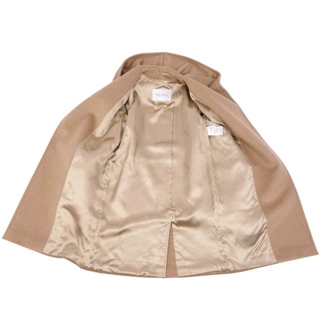 Max Mara - マックスマーラ コート 白タグ ピュアキャメル リアルト 40