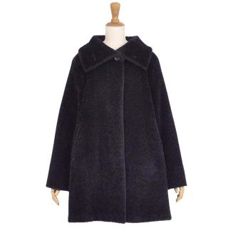 Max Mara - マックスマーラ コート シャギー ツイード アルパカ ウール