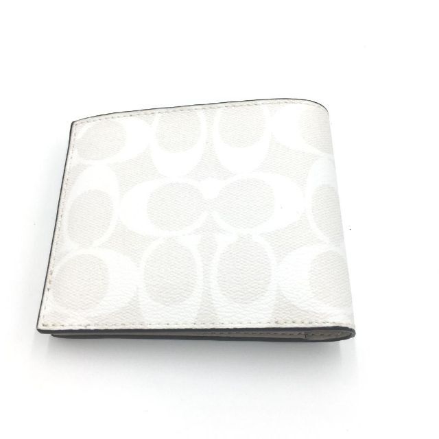 COACH - [COACH] シグネチャー レトロ 3in1 折り財布 C8297（ホワイト