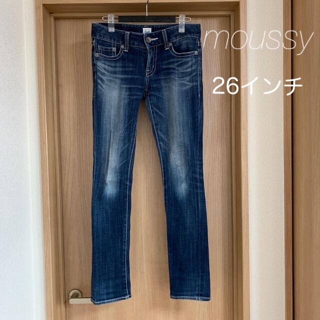 moussy - moussy デニム 26インチの通販 by ま's shop｜マウジーならラクマ