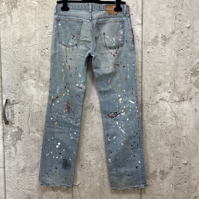 NUMBER (N)INE - NUMBER (N)INE 06SS ガンズ期 名作 ペイント デニム