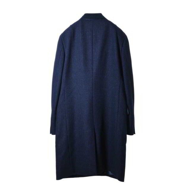 LANVIN en Bleu - LANVIN en Bleu シルク混 ウール チェスター コート