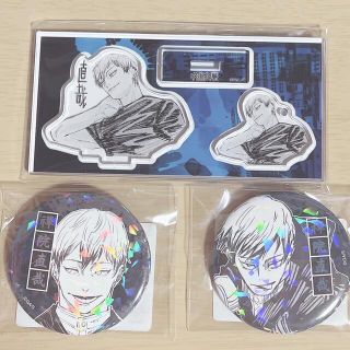 呪術廻戦 禪院直哉 ホログラム缶バッジ 24点セット グッズ-バッチ