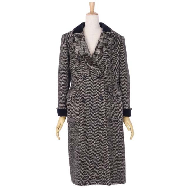 SAINT LAURENT - イヴサンローラン ロングコート ダブルブレスト