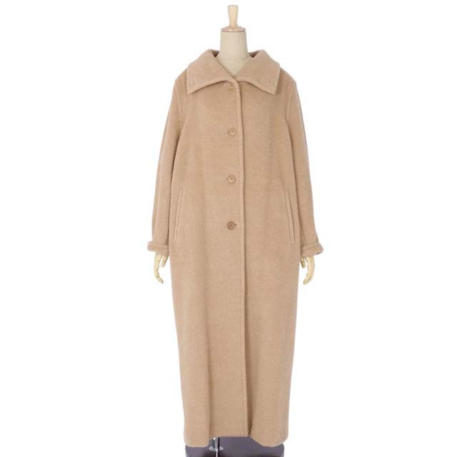 Max Mara - マックスマーラ コート アルパカ ウール シャギー ロング