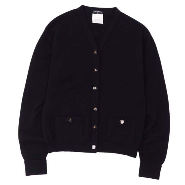 CHANEL - シャネル カーディガン 95A ニット ココマークボタン