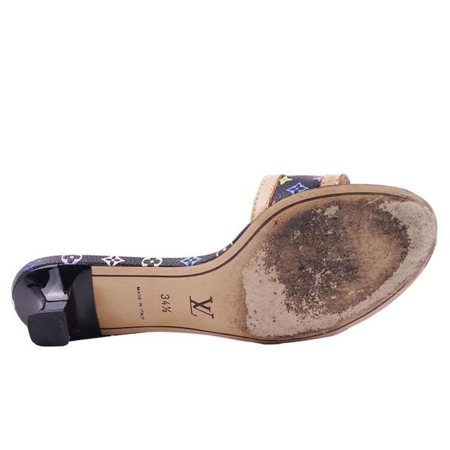 LOUIS VUITTON - ルイヴィトン サンダル ミュール モノグラム マルチ