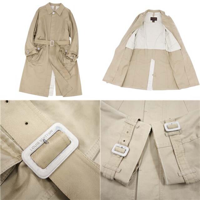 LOUIS VUITTON - ルイヴィトン コート ステンカラーコート メンズ